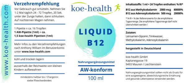 B12 Liquid