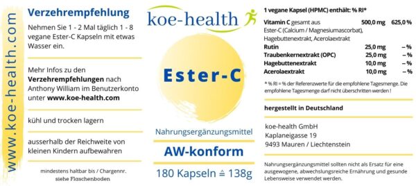 3er Set - Ester-C