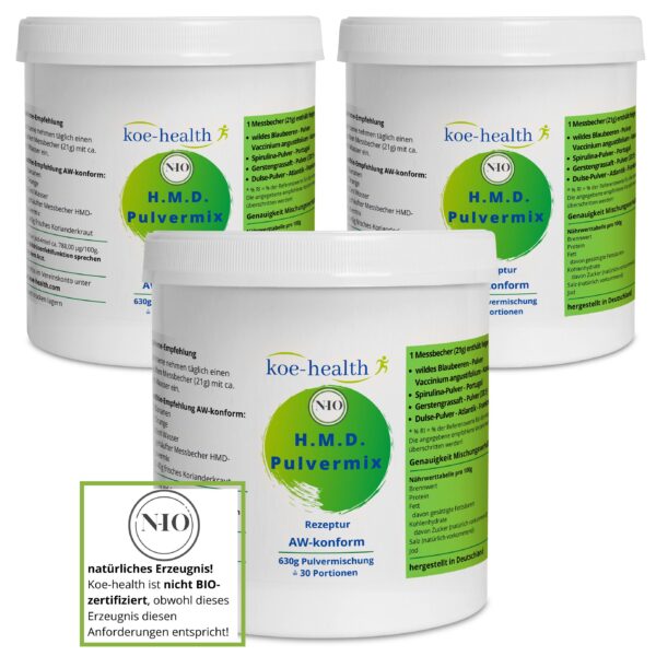 3er Set - HMD-Pulvermix