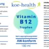 Vitamin B12-Tropfen